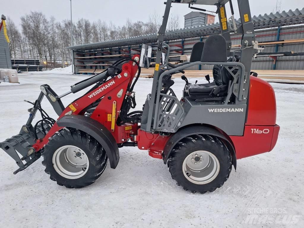 Weidemann 1160 Knik- en schrankladers