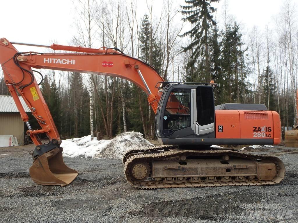 Hitachi ZX 280 LC-3 Rupsgraafmachines