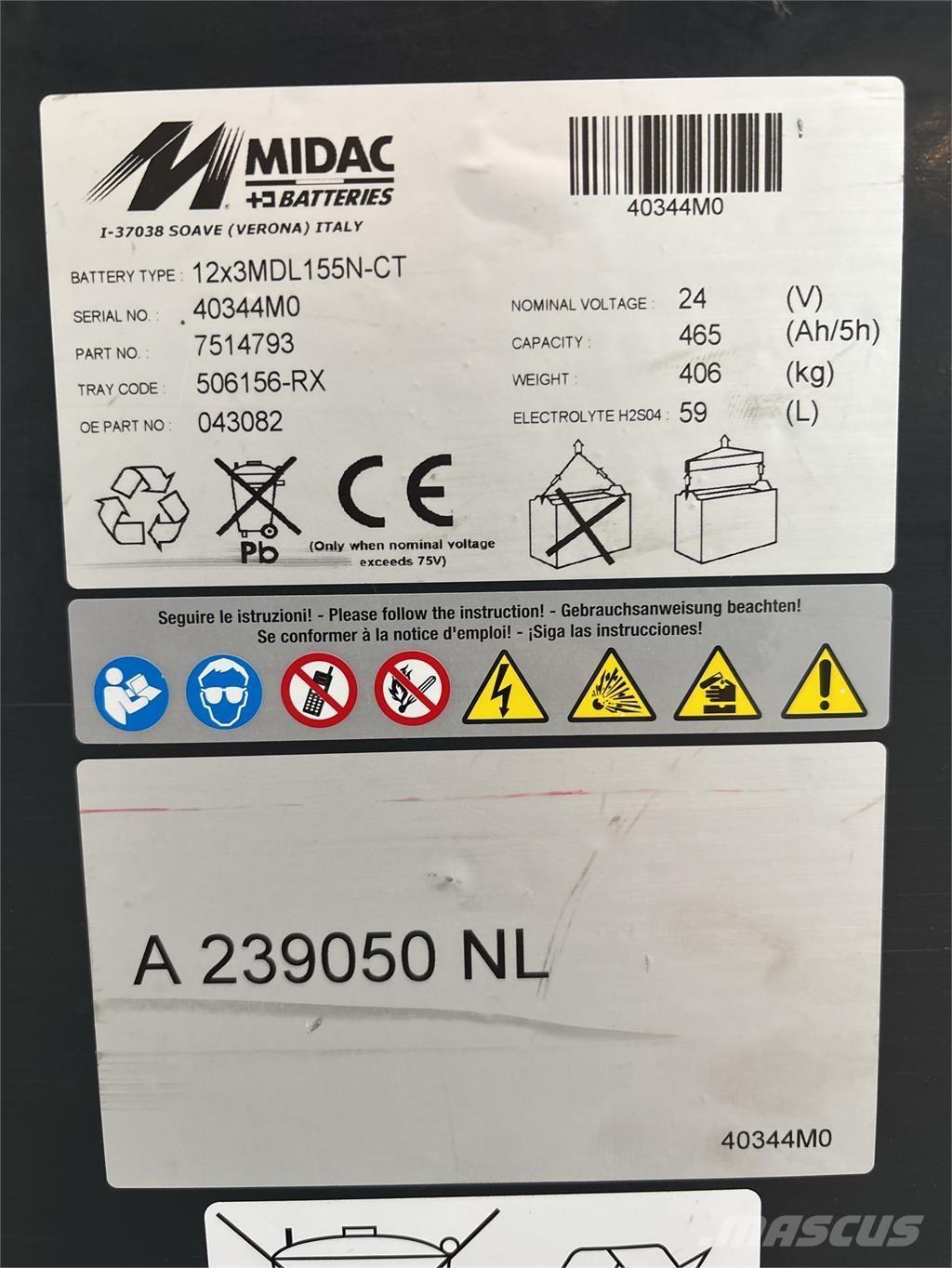 Atlet A160 Zelfrijdende stapelaars