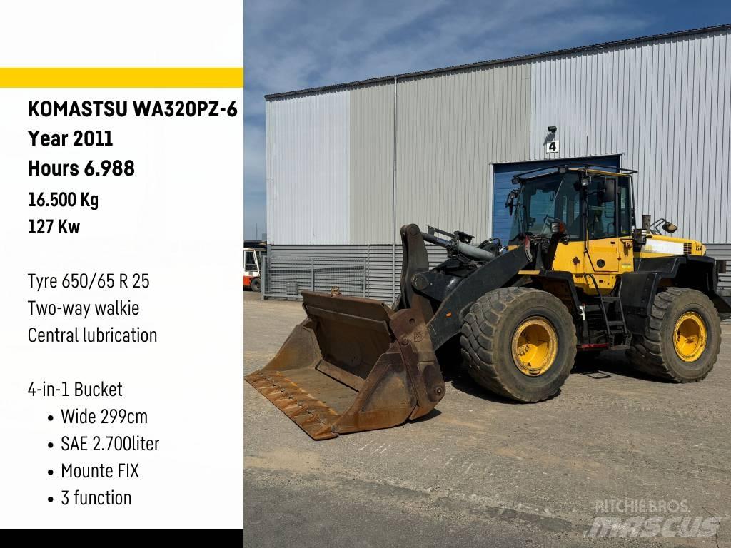 Komatsu WA320PZ-6 Wielladers