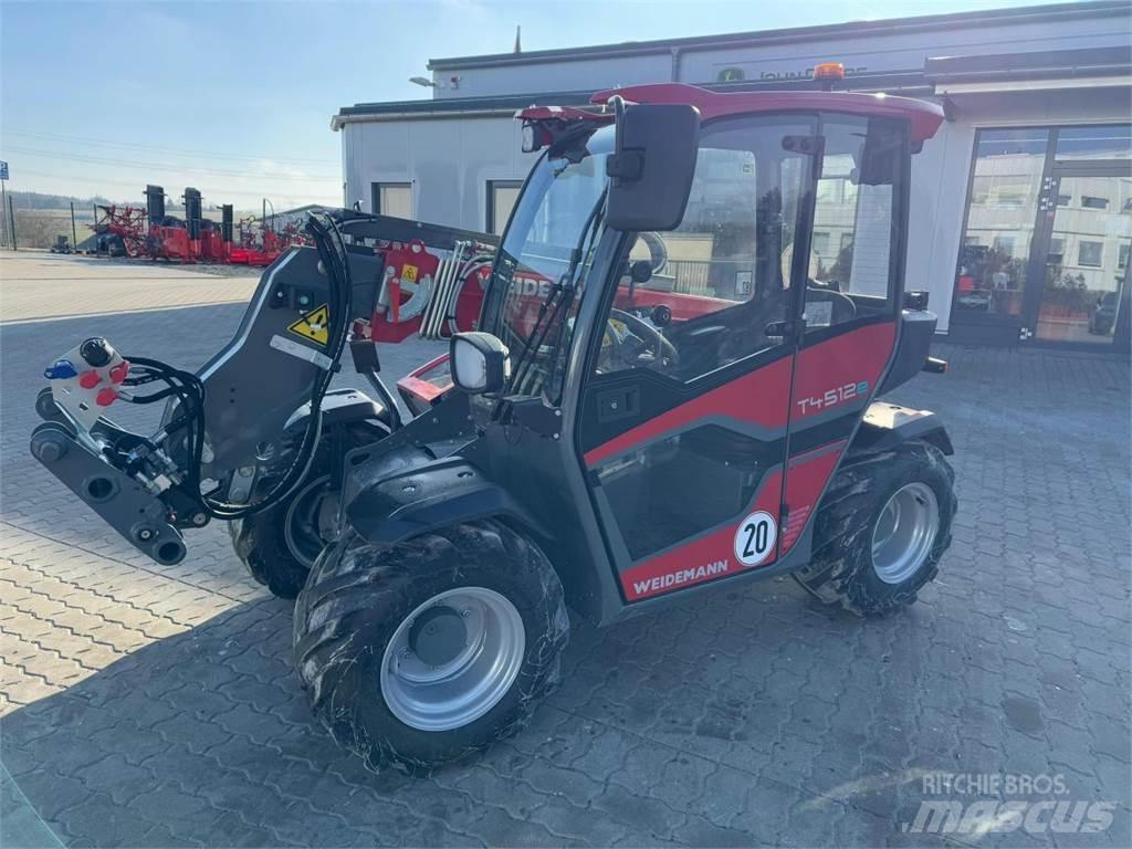 Weidemann T4512e Verreikers voor landbouw