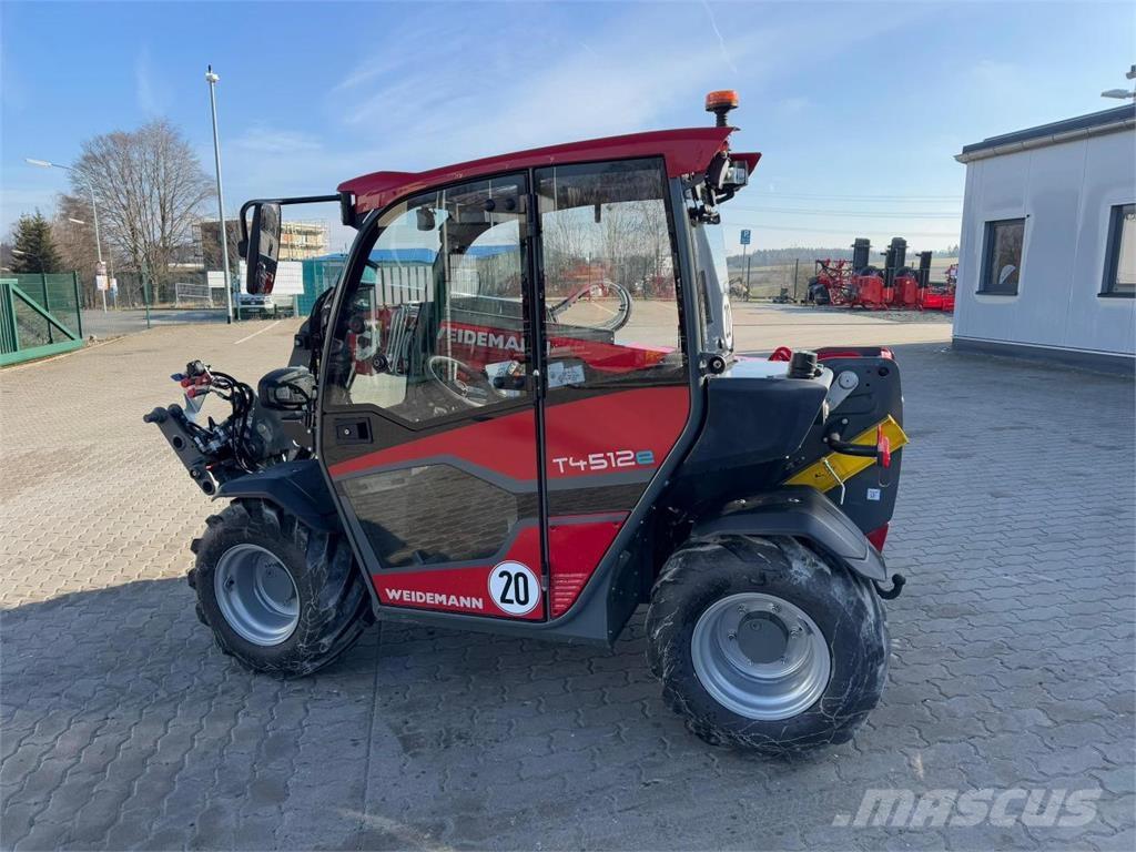 Weidemann T4512e Verreikers voor landbouw