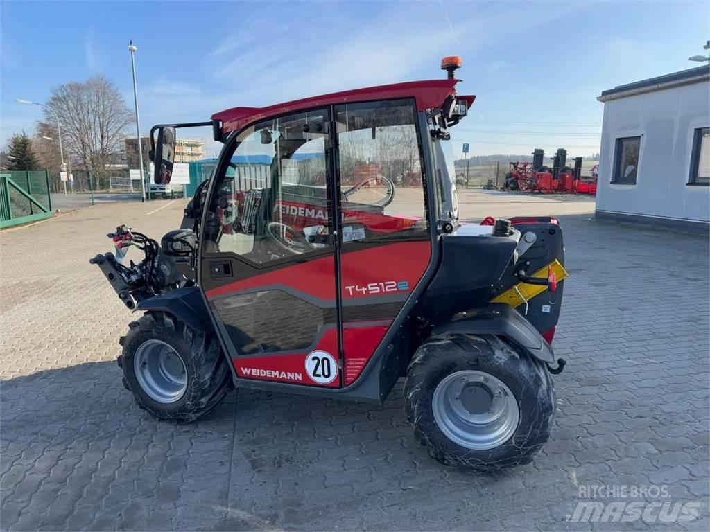 Weidemann T4512e Verreikers voor landbouw