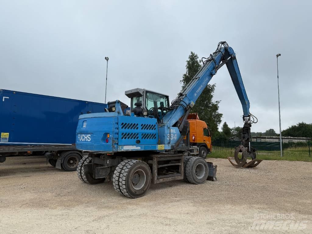 Terex Fuchs MHL334 Graafmachines voor de bosbouw