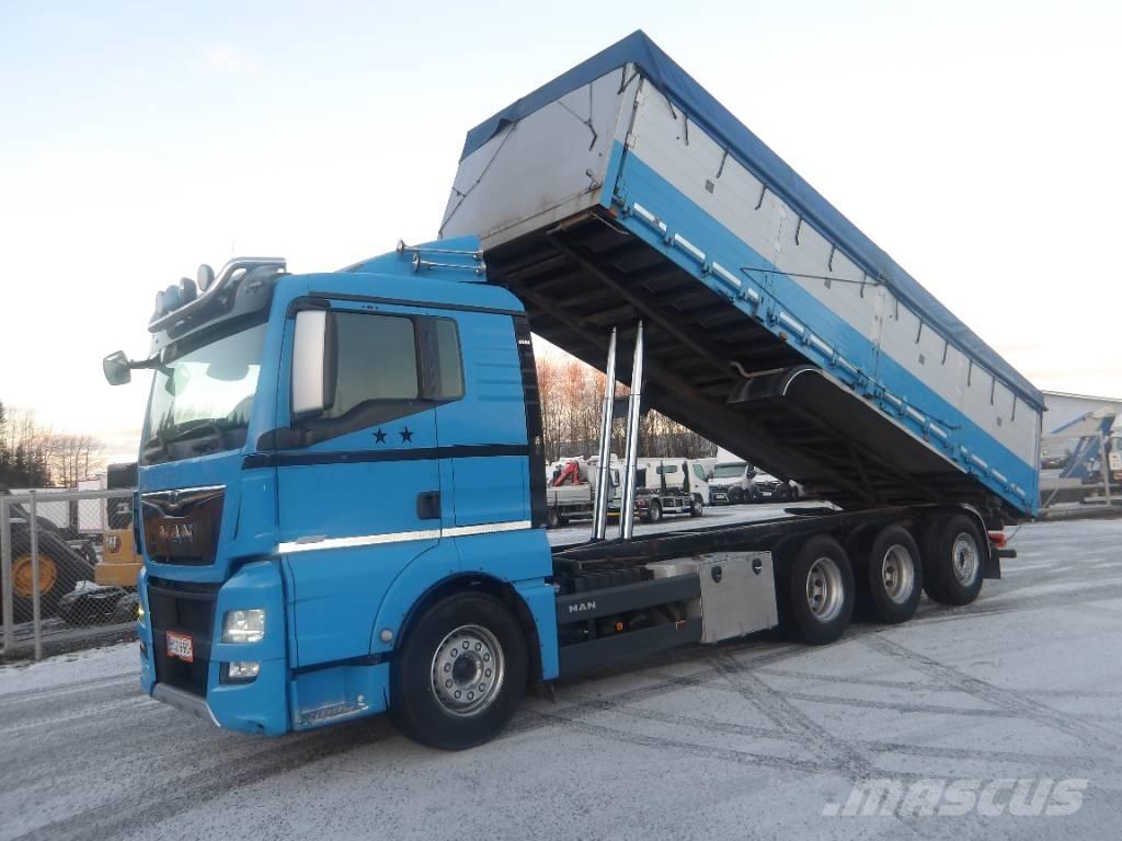 MAN TGX 35.560 8x4 Graantransporter
