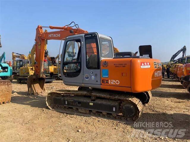 Hitachi EX 120 Rupsgraafmachines