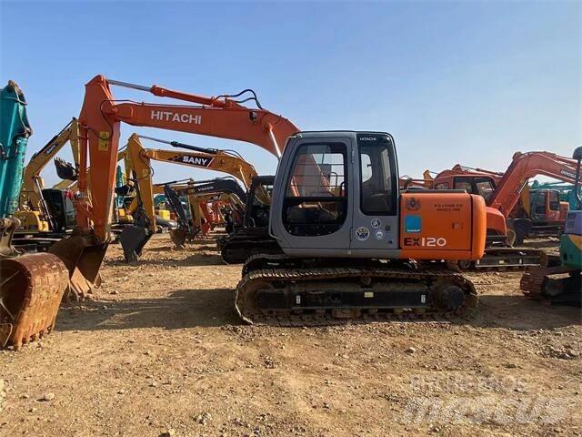 Hitachi EX 120 Rupsgraafmachines