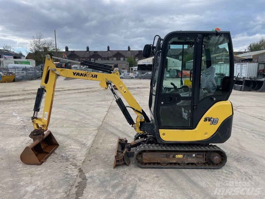 Yanmar SV 18 Minigraafmachines < 7t