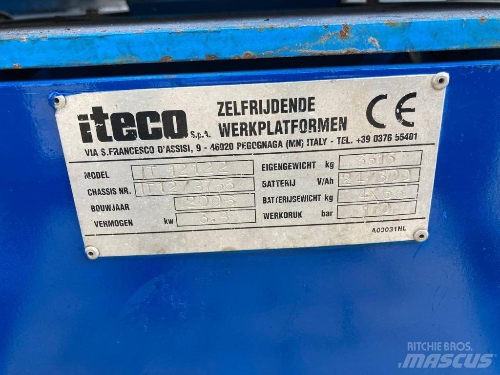 Iteco IT 12122 Schaarhoogwerkers