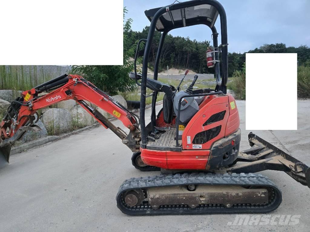 Kubota U 20 Minigraafmachines < 7t