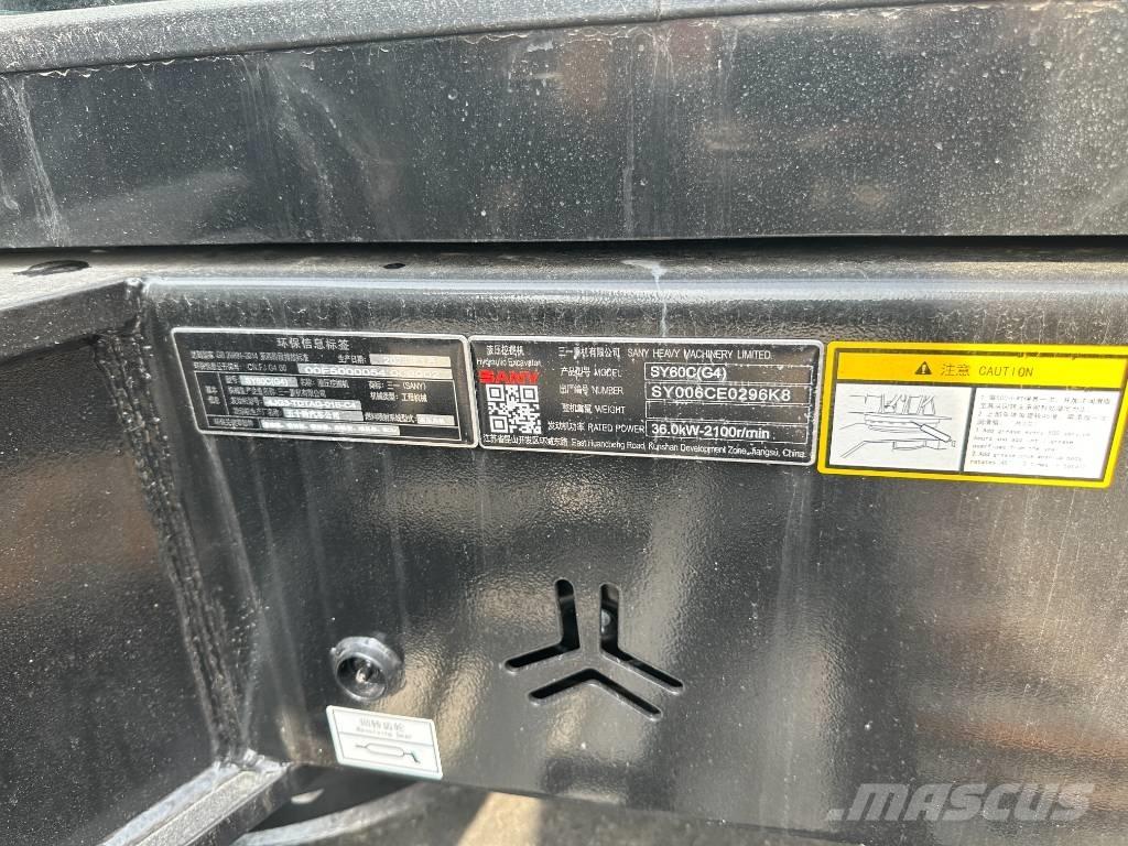 Sany SY60C Rupsgraafmachines