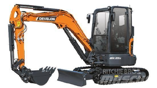 Doosan DX35Z-7 Minigraafmachines < 7t