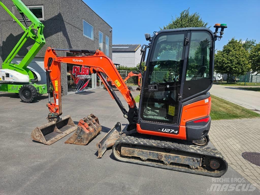 Kubota U 27-4 Minigraafmachines < 7t