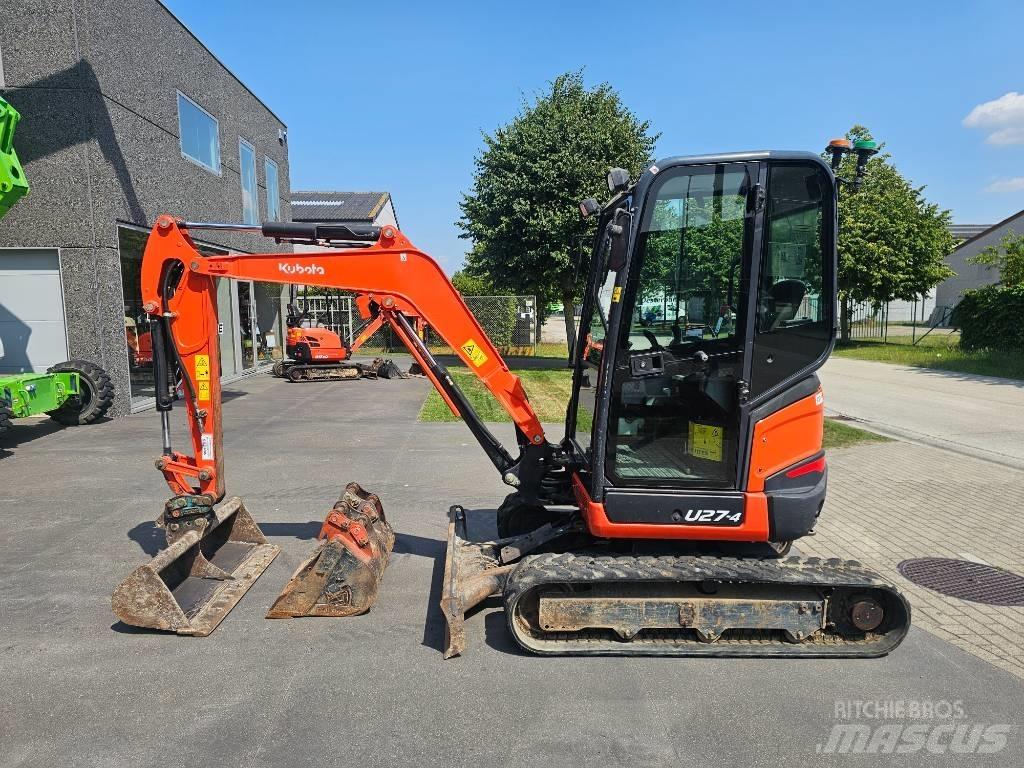Kubota U 27-4 Minigraafmachines < 7t