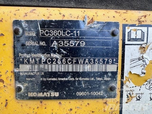 Komatsu PC360LC-11 Rupsgraafmachines