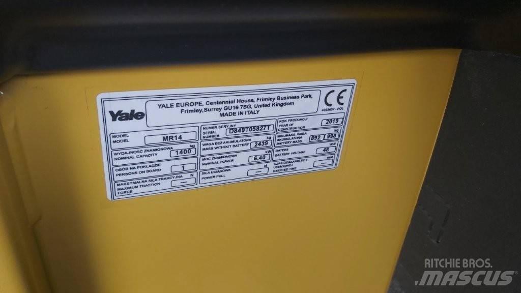 Yale MR14 Reachtruck voor hoog niveau