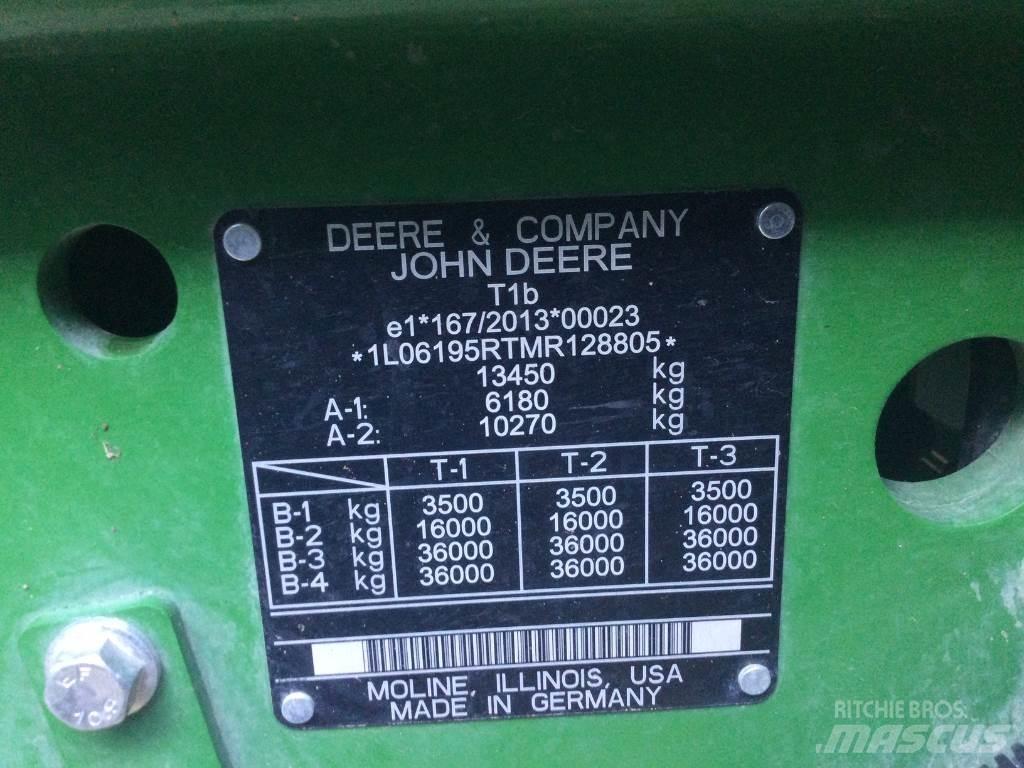 John Deere 6195R Tractoren