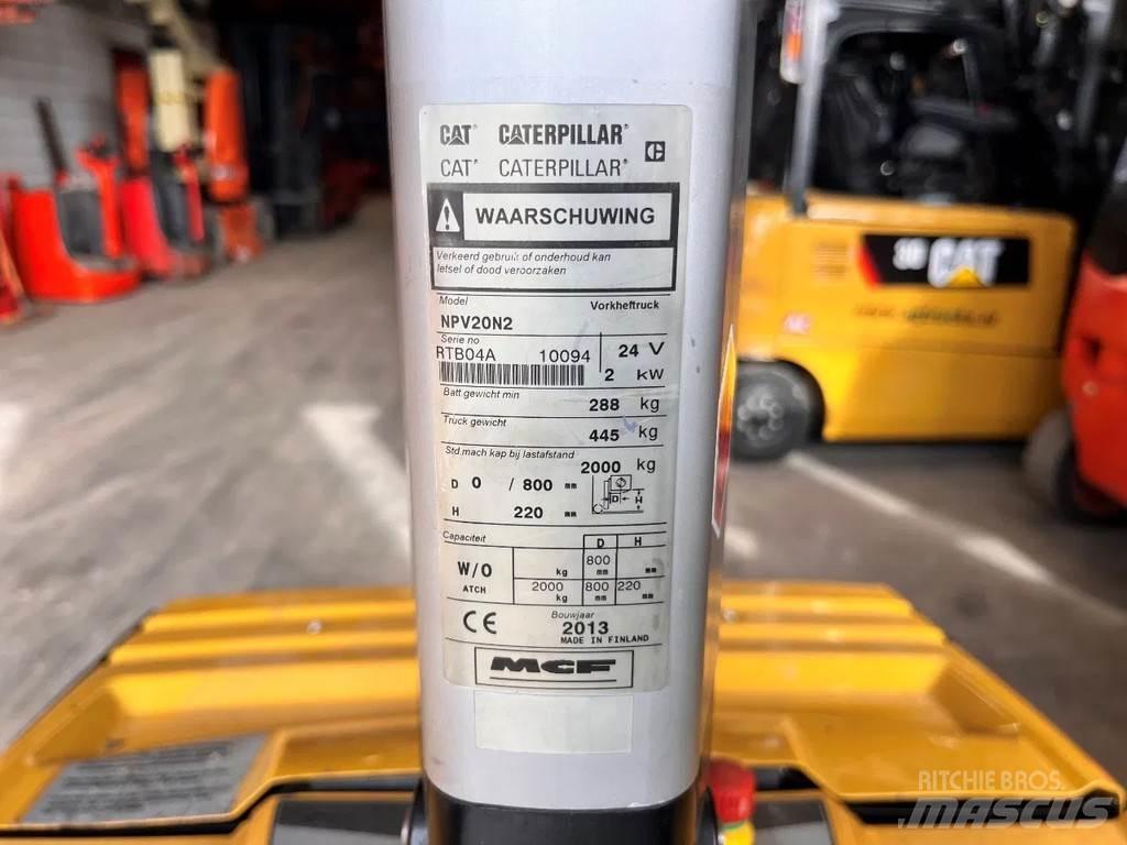 CAT NPV20N2 Electro-pallettrucks
