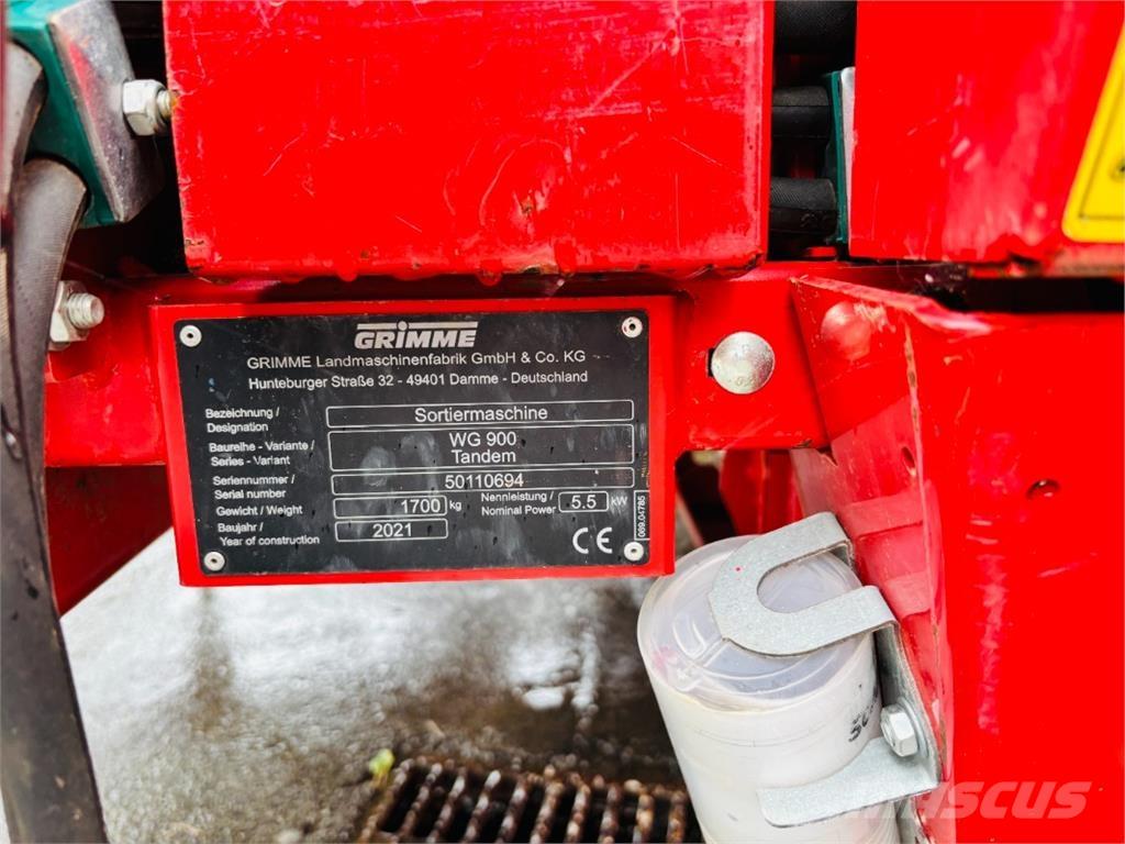 Grimme WG 900 Aardappel materieel - Overigen