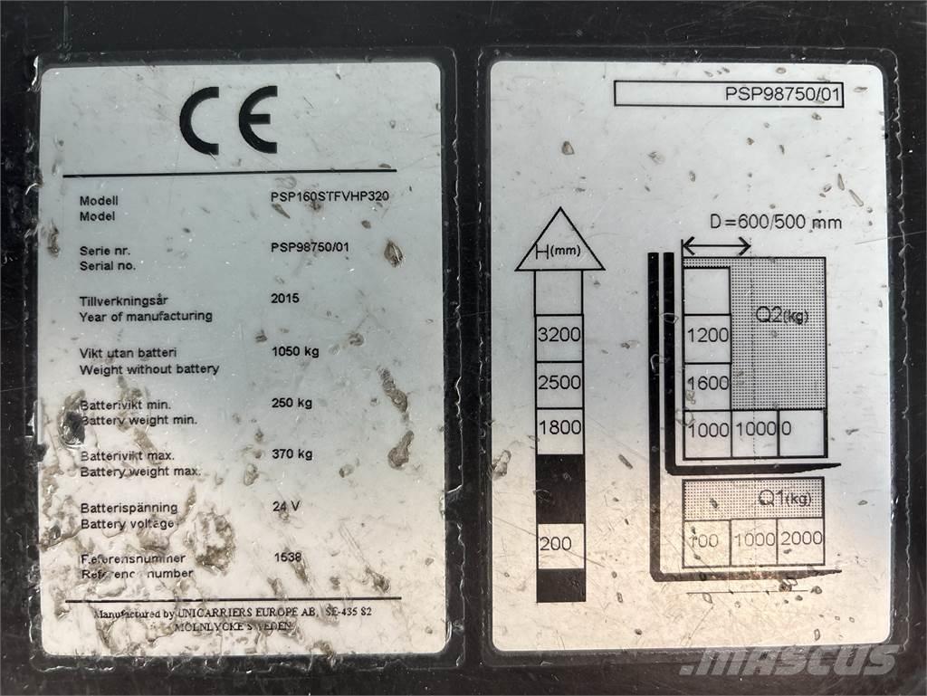 Atlet PSP160 Zelfrijdende stapelaars