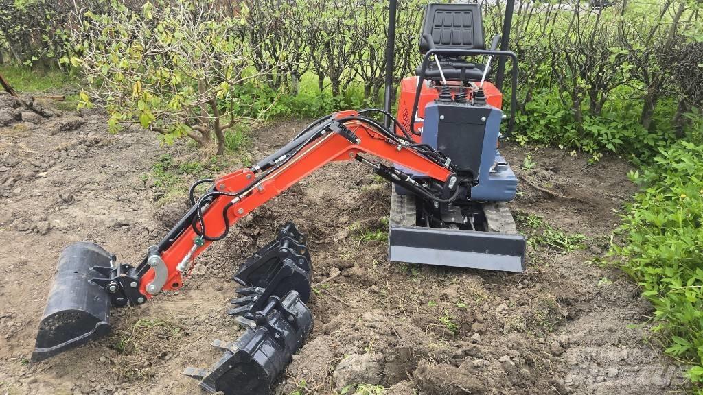 Minigrävmaskin 800kg Minigraafmachines < 7t