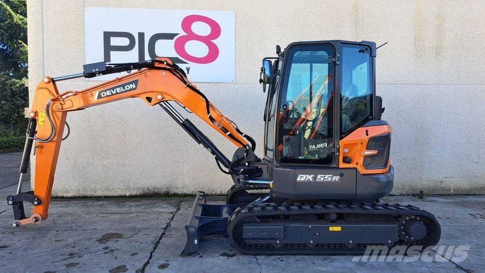 Develon DX 55 R-7 Minigraafmachines < 7t