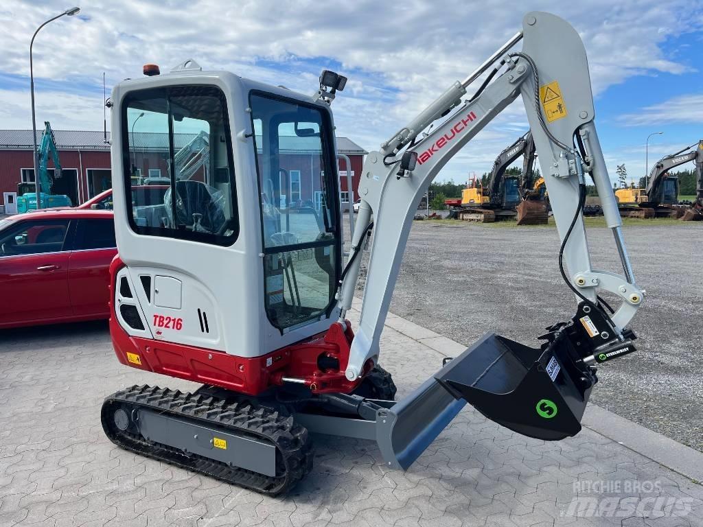 Takeuchi TB216 Minigraafmachines < 7t