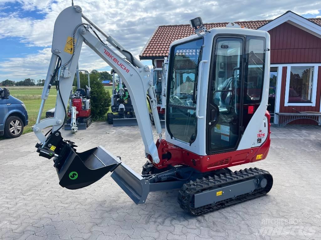 Takeuchi TB216 Minigraafmachines < 7t