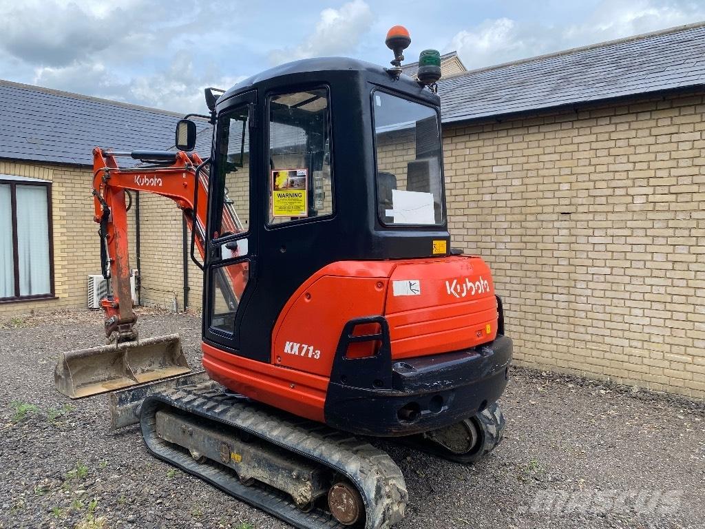 Kubota Kx71 Minigraafmachines < 7t