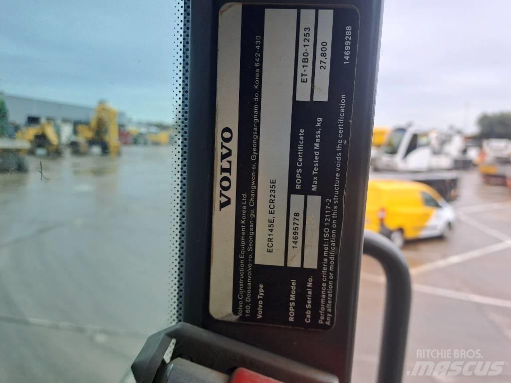 Volvo ECR235EL Rupsgraafmachines