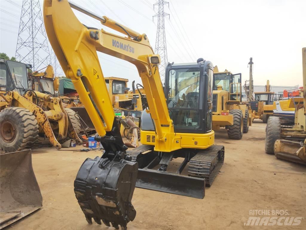 Komatsu PC 55 Rupsgraafmachines