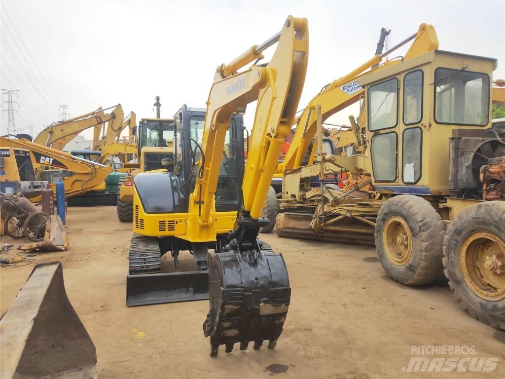 Komatsu PC 55 Rupsgraafmachines