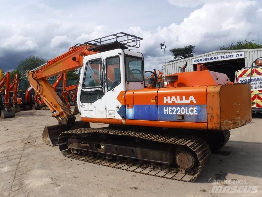 Halla HE220LCE Rupsgraafmachines