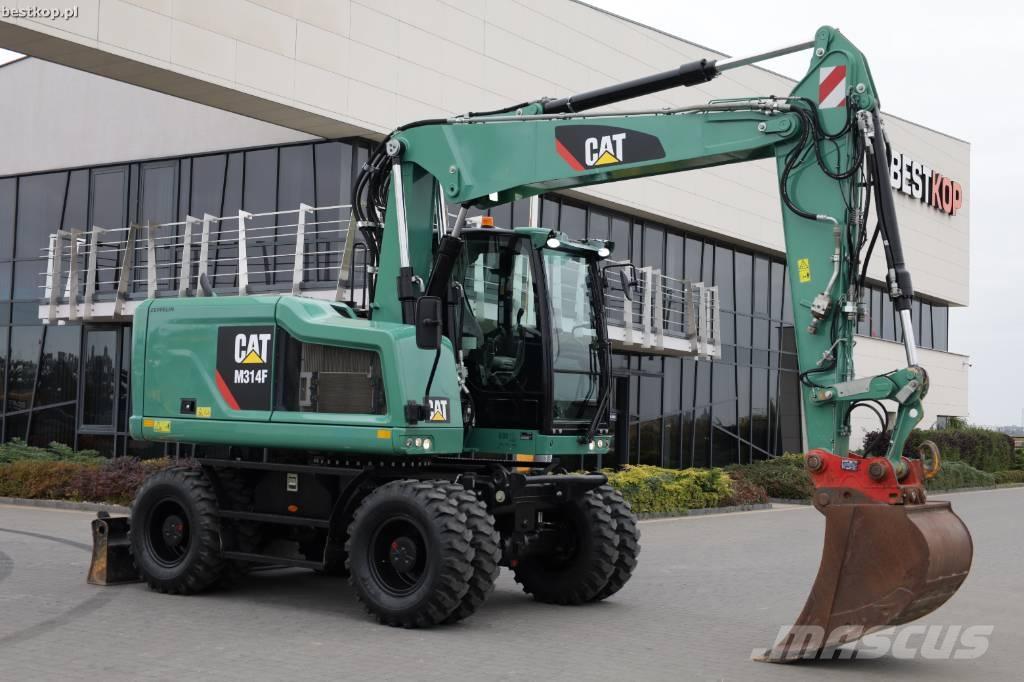 CAT M314F Wielgraafmachines