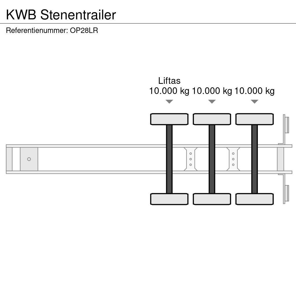 Kwb Stenentrailer Overige opleggers