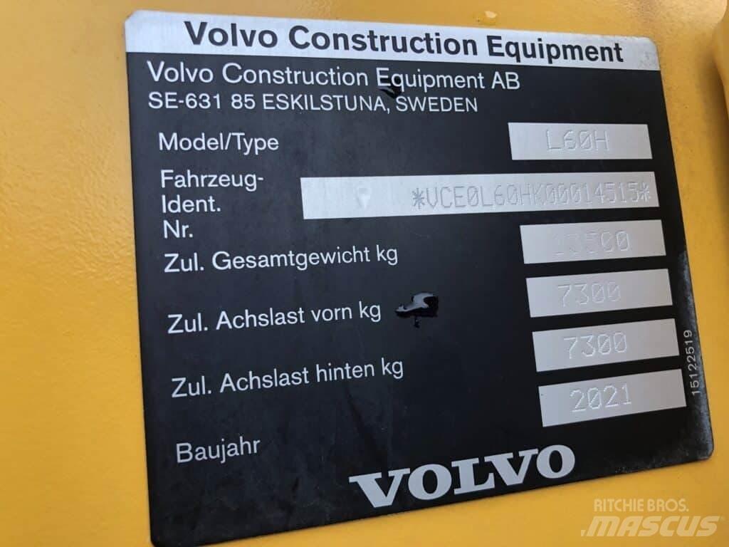 Volvo L60H Wielladers