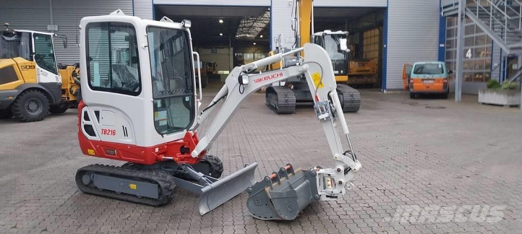 Takeuchi TB 216 A Minigraafmachines < 7t
