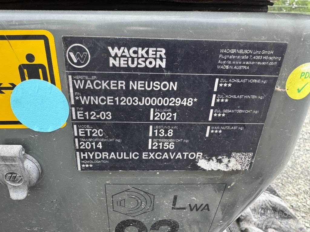 Wacker Neuson ET20 Rupsgraafmachines