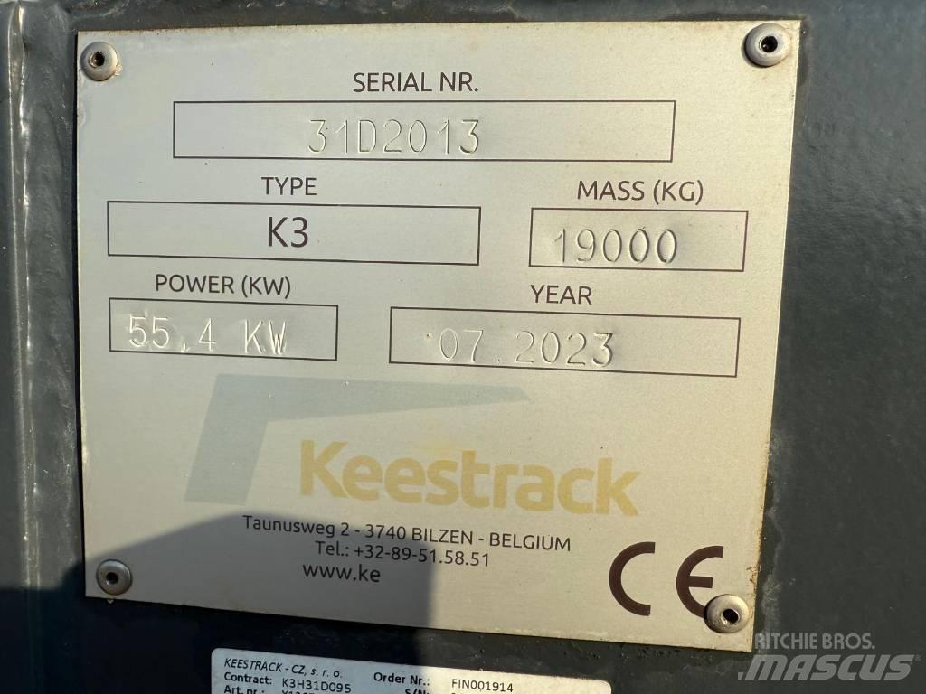Keestrack K 3 Mobiele zeefinstallaties