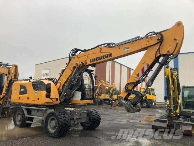 Liebherr A920 Wielgraafmachines