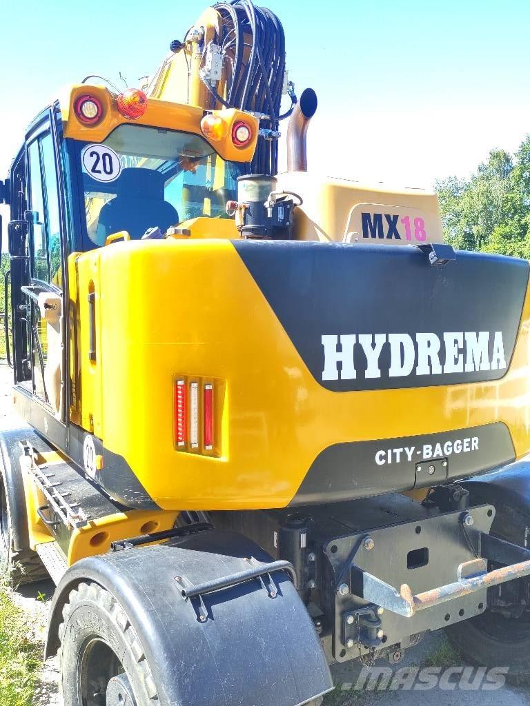 Hydrema MX 18 Wielgraafmachines