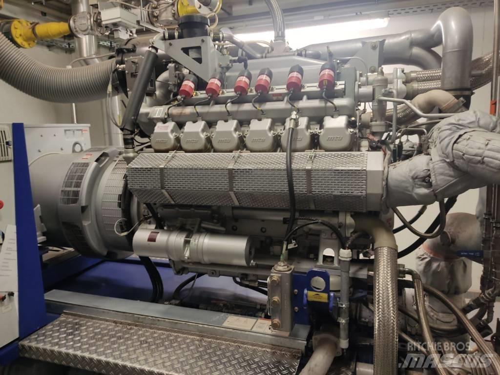 MTU 12V400 GS Gas generatoren