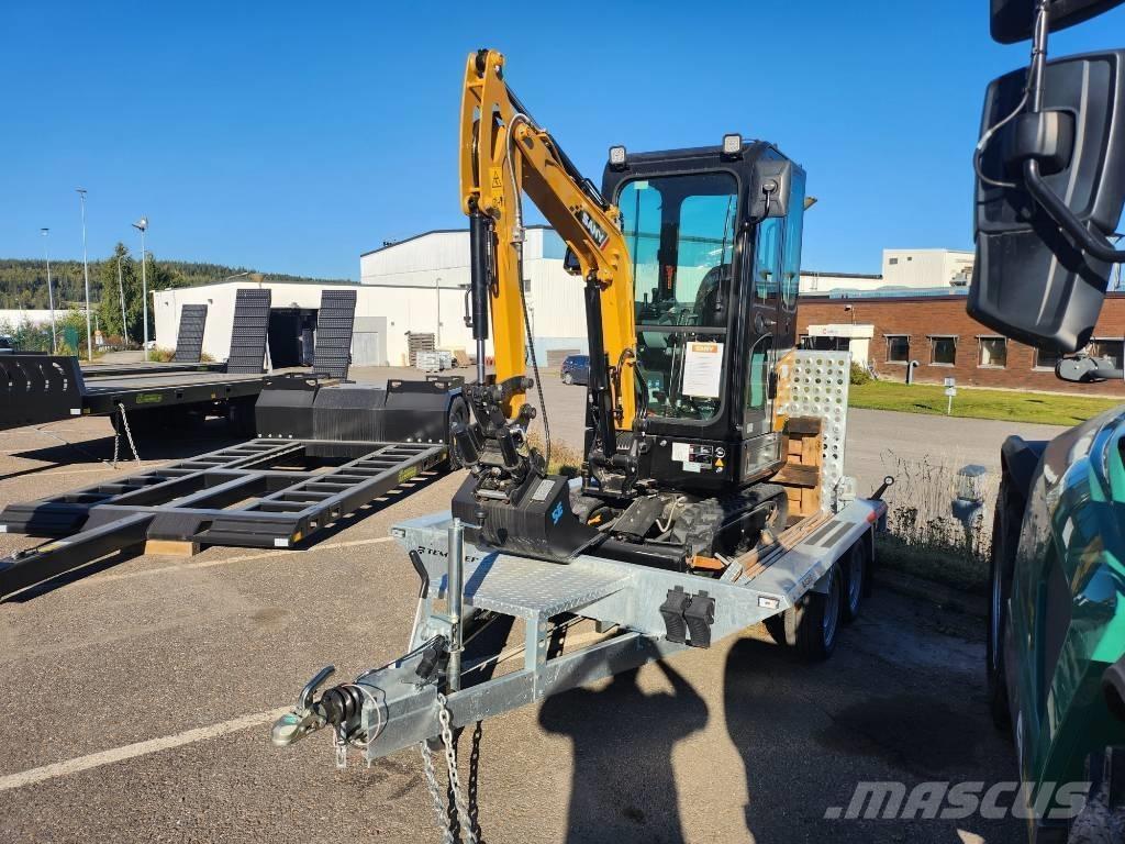 Sany 1.8 T Med Släp Minigraafmachines < 7t