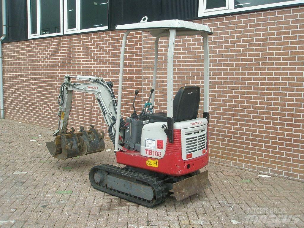 Takeuchi TB108 Minigraafmachines < 7t