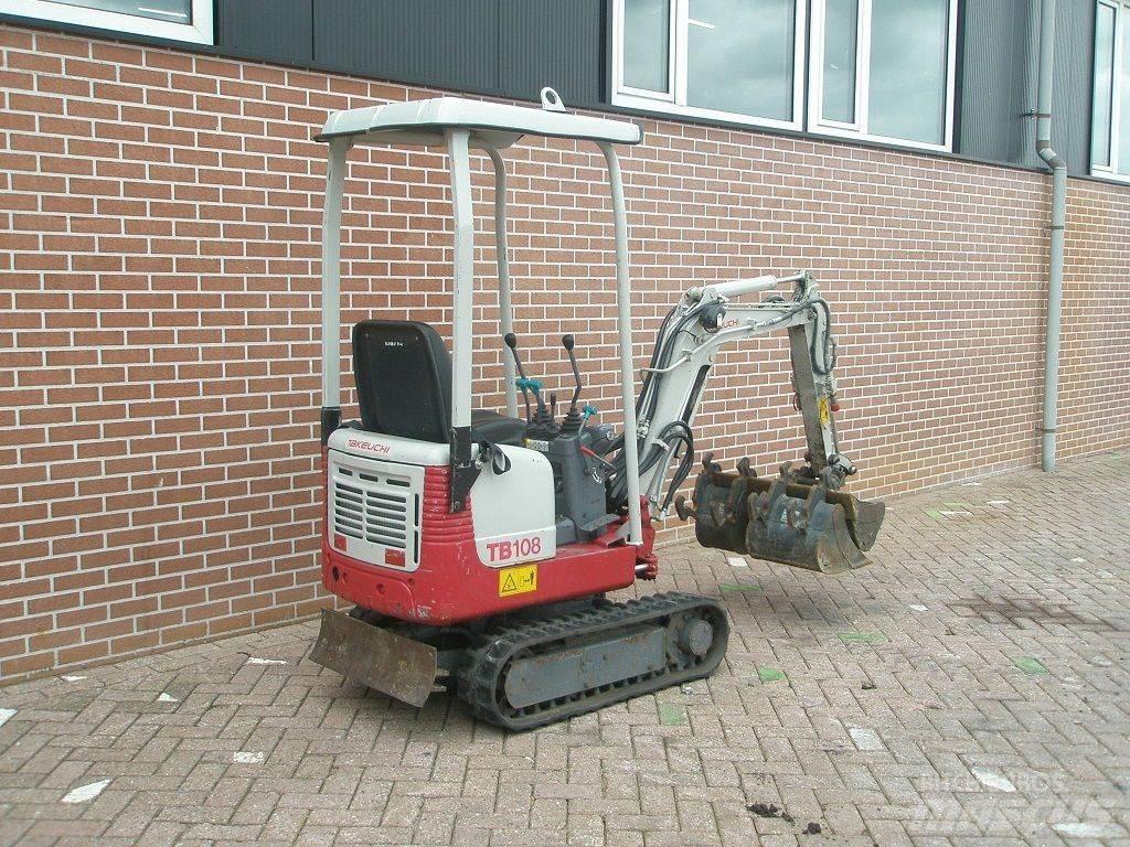 Takeuchi TB108 Minigraafmachines < 7t