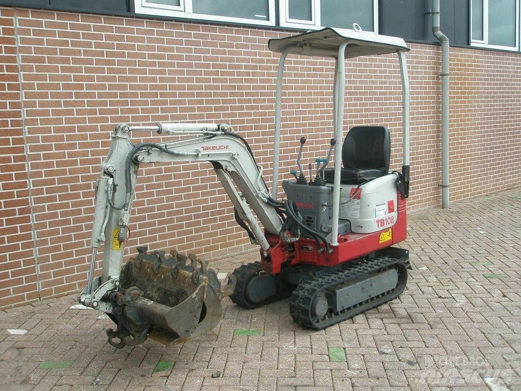 Takeuchi TB108 Minigraafmachines < 7t