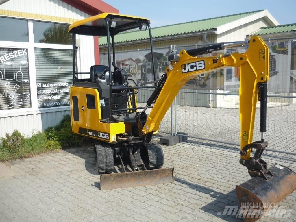 JCB 15 C-1 Minigraafmachines < 7t