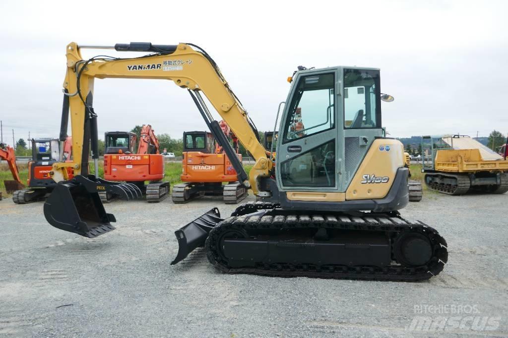 Yanmar SV 100-1 Rupsgraafmachines