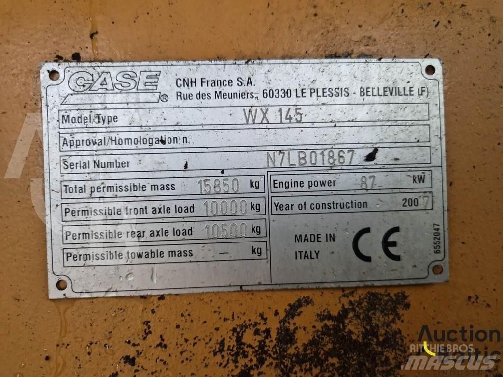 CASE WX 145 Wielgraafmachines
