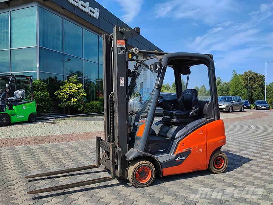Linde H16T-01 LPG heftrucks